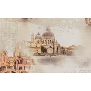 Обои WallDecor Венеция 85000-22 виниловые на бумаге 0,53х10,05м, персиковый