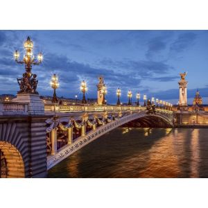 Фотообои Твоя Планета Мост Александра 3 Люкс 4л 1,94x1,36м