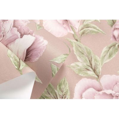 Обои Home Color Pion HC71519-54 виниловые на флизелине 1,06х10,05м, кофейный