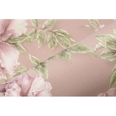 Обои Home Color Pion HC71519-54 виниловые на флизелине 1,06х10,05м, кофейный