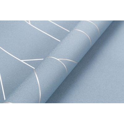 Обои Trend Color Fine Line ТС71526-66 виниловые на флизелине 1,06х10,05м синий