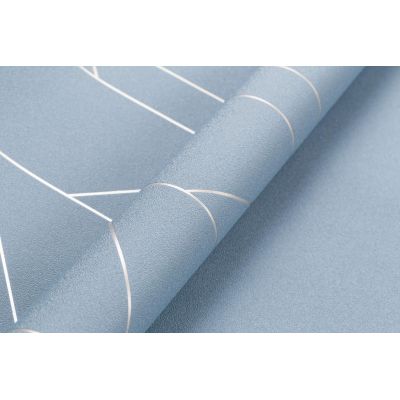 Обои Trend Color Fine Line ТС71526-66 виниловые на флизелине 1,06х10,05м синий