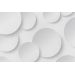 Обои Артекс Круги 3D 10360-01 виниловые на флизелине 1,06х10,05м. серый