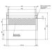 Тумба Kerama Marazzi Buongiorno/Бонджорно Plus BGP.100.1+1\WHT, белый+дуб кантри, подвесная, без раковины