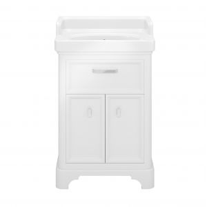Тумба Kerama Marazzi Plaza Pompie напольная 60 см 1 ящик+2 дверцы PO.60.1\WHT