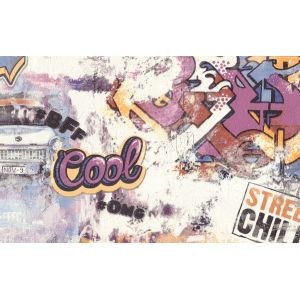 Обои Euro Decor Street Art 7096-00 виниловые на флизелине 1,06x10,05м многоцветный