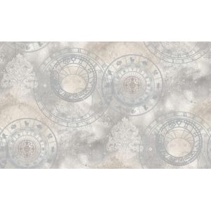 Обои Home Color Zodiac НС71450-14 виниловые на флизелине 1,06х10,05м серый