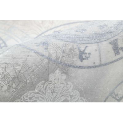 Обои Home Color Zodiac НС71450-14 виниловые на флизелине 1,06х10,05м серый