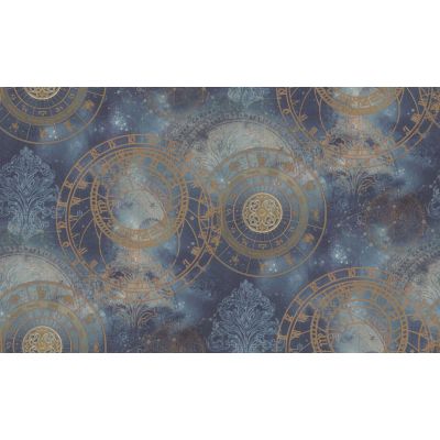 Обои Home Color Zodiac НC71450-66 виниловые на флизелине 1,06х10,05м, синий