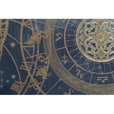 Обои Home Color Zodiac НC71450-66 виниловые на флизелине 1,06х10,05м, синий
