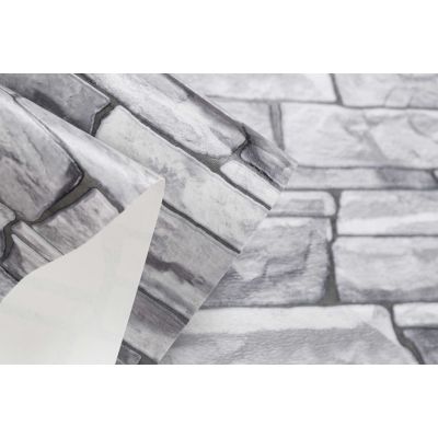 Обои Home Color Rubble НС11026-14 виниловые на бумаге 0,53х10,05м серый