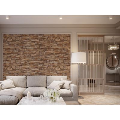 Обои Home Color Rubble НС11026-22 виниловые на бумаге 0,53х10,05м, бежевый