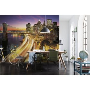 Фотообои Komar New York Lights 8-516 бумажные 3,68х2,54м