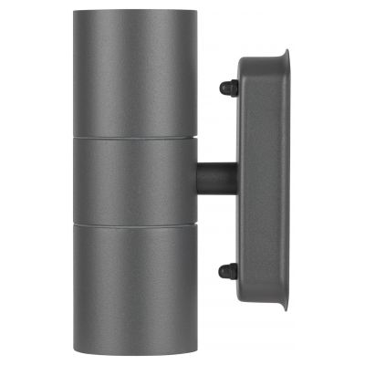 Подсветка декоративная ЭРА WL28 GY 2хGU10 MAX35W IP54 серый
