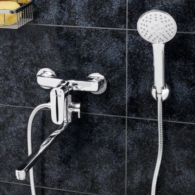 Смеситель для ванны с длинным изливом WasserKraft Vils 5602L