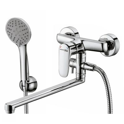 Смеситель для ванны с длинным изливом WasserKraft Vils 5602L