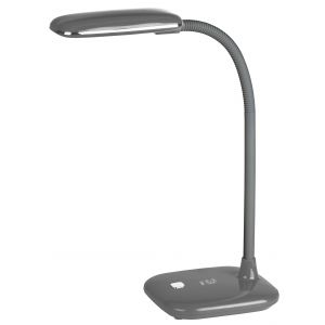 Светильник светодиодный настольный ЭРА NLED-450-5W-GY 5W, 3000К, 140х320х430мм, серый 1719