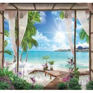 Фотообои Твоя Планета Тропический рай Люкс 12л 2,91x2,72м