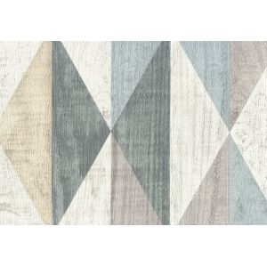 Обои Euro Decor Woods 7104-04 виниловые на флизелине 1,06x10,05м бирюзовый