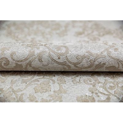 Обои KERAMA MARAZZI Флора КМ5404 виниловые на флизелине 1,06x10,05м, мотив, серо-бежевый