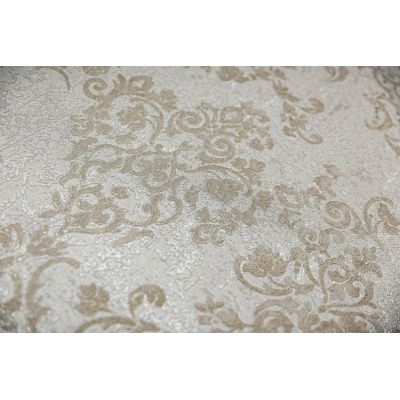 Обои KERAMA MARAZZI Флора КМ5404 виниловые на флизелине 1,06x10,05м, мотив, серо-бежевый