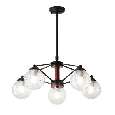 Люстра подвесная Rivoli Valery 5016-205 черный