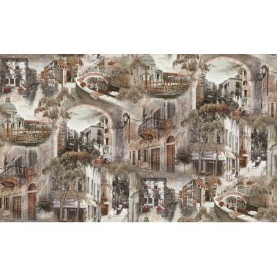 Обои Anturage Castello 168406-14 виниловые на флизелине 1,06х10,05м бежевый