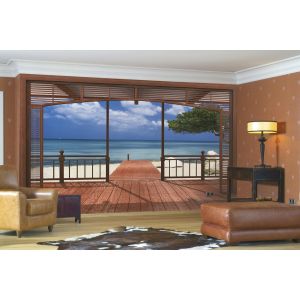 Фотообои Komar El Paradiso 8-101 бумажные 3,88х2,70м