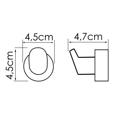 Крючок Wasser Kraft Donau К-9423 хром