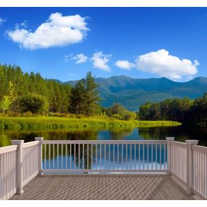 Фотообои Твоя Планета Летняя веранда Люкс 12л 2,91x2,72м