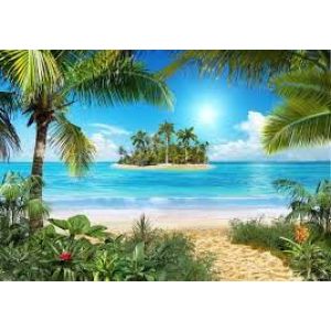 Фотообои Твоя Планета Тропический пляж Люкс 9л 2,91x2,04м