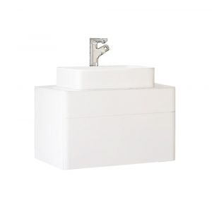 Тумба подвесная RAVAL Capri 80 Cap.01.08/1W+ раковина Олимпия 56