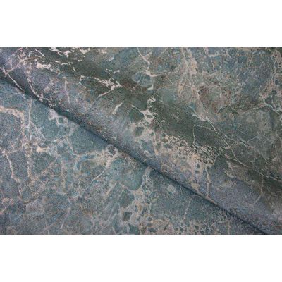 Обои KERAMA MARAZZI Мармарос КМ5705 виниловые на флизелине 1,06х10,05м, мотив, зеленый
