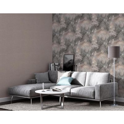 Обои Home Color Zodiac НС71451-48 виниловые на флизелине 1,06х10,05м коричневый