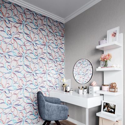 Обои Палитра Sydney PL71686-26 виниловые на флизелине 1,06х10,05м, многоцветный