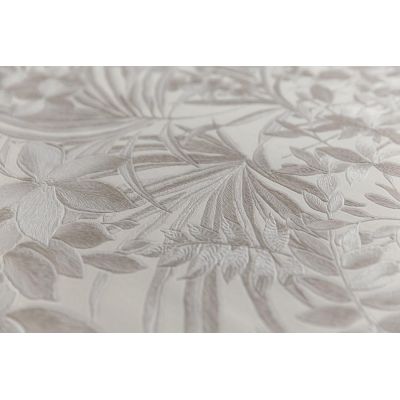 Обои KERAMA MARAZZI Джангл КМ5901 виниловые на флизелине 1,06х10,05м, мотив, бежевый светлый