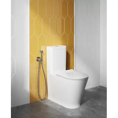 Сиденье для унитаза Kerama Marazzi Plaza Modern PLMR.seat.02\WHT, с микролифтом