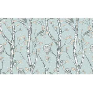 Обои Home Color Wonderful НС71534-17 виниловые на флизелине 1,06х10,05м, зеленый
