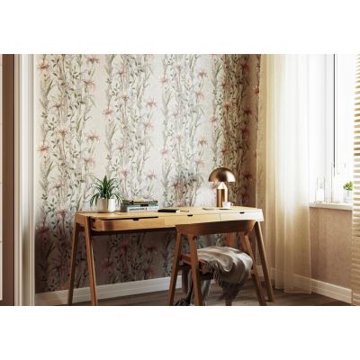 Обои Home Color Iris НС71714-14 виниловые на флизелине 1,06х10,05м, серый
