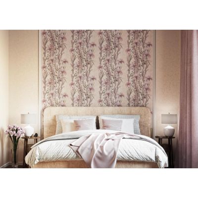 Обои Home Color Iris НС71714-22 виниловые на флизелине 1,06х10,05м бежевый