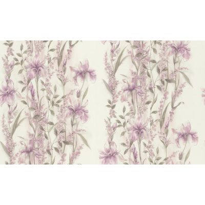 Обои Home Color Iris НС71714-15 виниловые на флизелине 1,06х10,05м белый