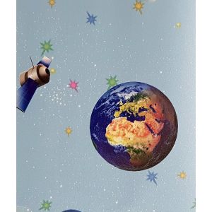 Обои Solo Happy Child 37004-2 виниловые на флизелине 1,06х10,05м, голубой