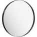 Зеркало в металлической раме Aqwella RM Л8/BLK  RM0208BLK, черное