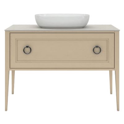 Тумба Kerama Marazzi Plaza/Плаза Classic PL.C.120.1+1\CAP напольная c ящиками 120 капучино