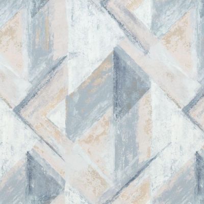 Обои Deco-Deco Grunge 6021-04 виниловые на флизелине 1,06х10,05м голубой
