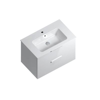 Тумба подвесная Kerama Marazzi Piana Forte/Пиано Форте PI.F.75\WHT белая 2 ящика 75см