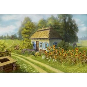 Фотообои Твоя Планета Хуторок Люкс 9л 2,91x2,04м