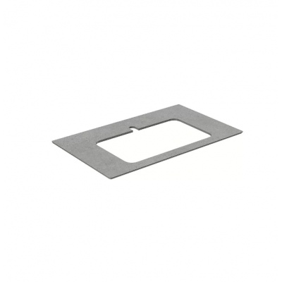 Столешница Kerama Marazzi Plaza/Плаза PL2.DL500900R\80 Фондамента серый,для раковин встраимваемых сверху