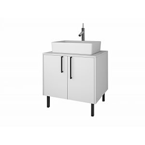 Тумба напольная Spectrum Токио арт. 02, 2 дверцы (ширина 70см), белая