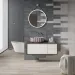 Тумба Kerama Marazzi ATOLLO AT.110\WHT.M  напольная/подвесная с ящиками 110 белая